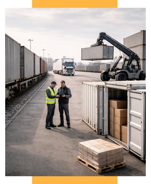 Международные мультимодальные перевозки от 46355 р. | СетСервис-Бря