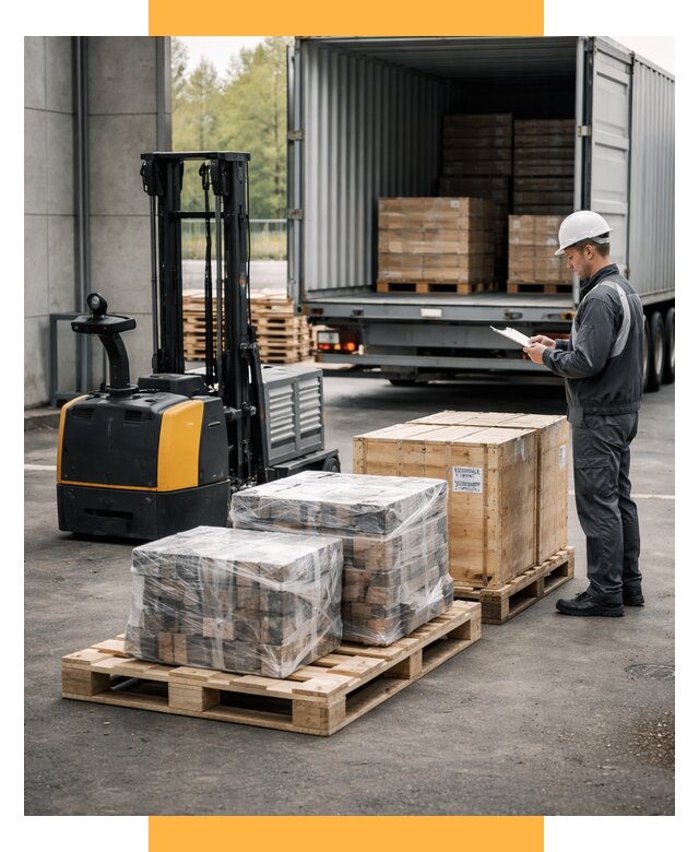 Доставка оборудования из Европы под ключ от 46355 р. | СетСервис-Бря