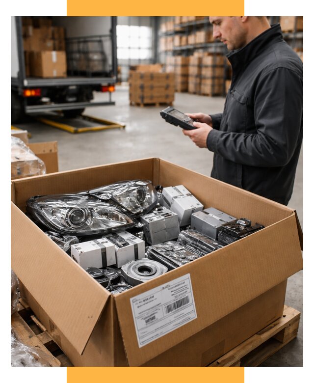 Доставка автозапчастей из Европы под ключ от 12876 р. | СетСервис-Бря