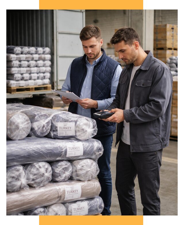 Доставка текстиля из Турции от 46355 р. под ключ, СетСервис-Бря