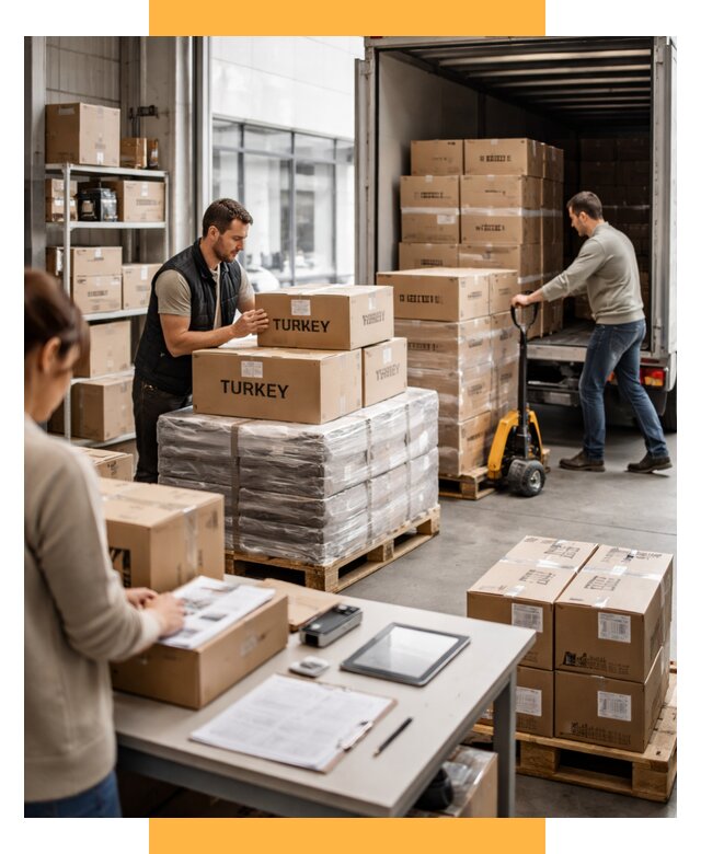 Доставка одежды из Турции от 6696 р. под ключ, СетСервис-Бря