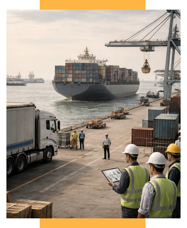 Доставка морем из Кореи от 92709 р. | Морские перевозки СетСервис-Бря