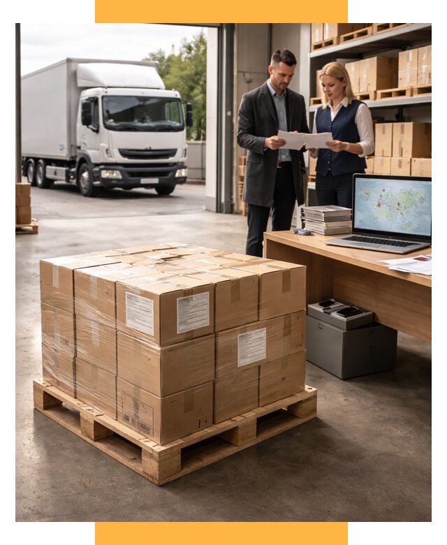 Доставка грузов в Европу от 7726 р. — логистика СетСервис-Бря