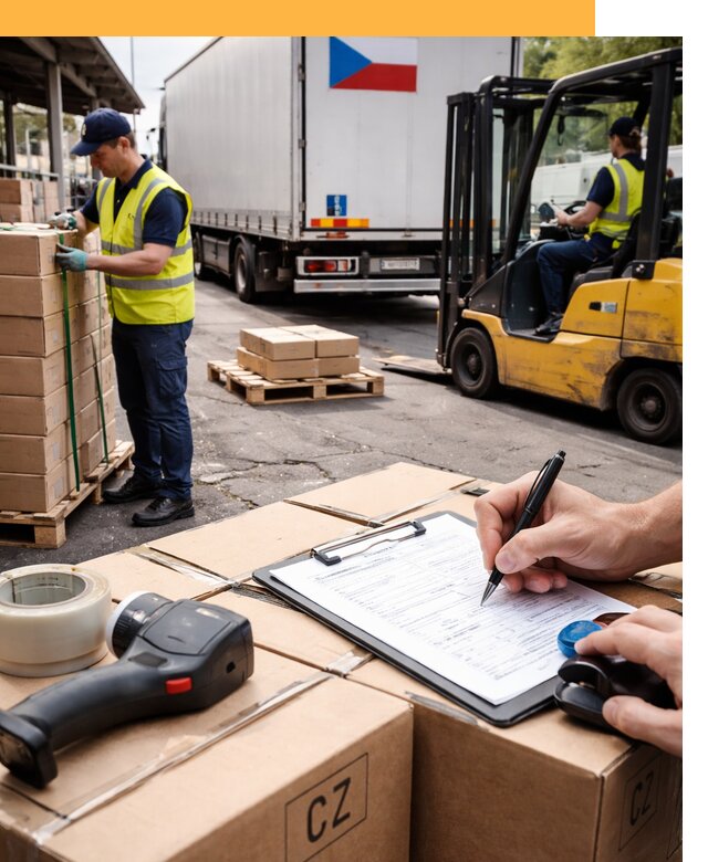 Доставка грузов в Чехию от 36054 руб, международные перевозки