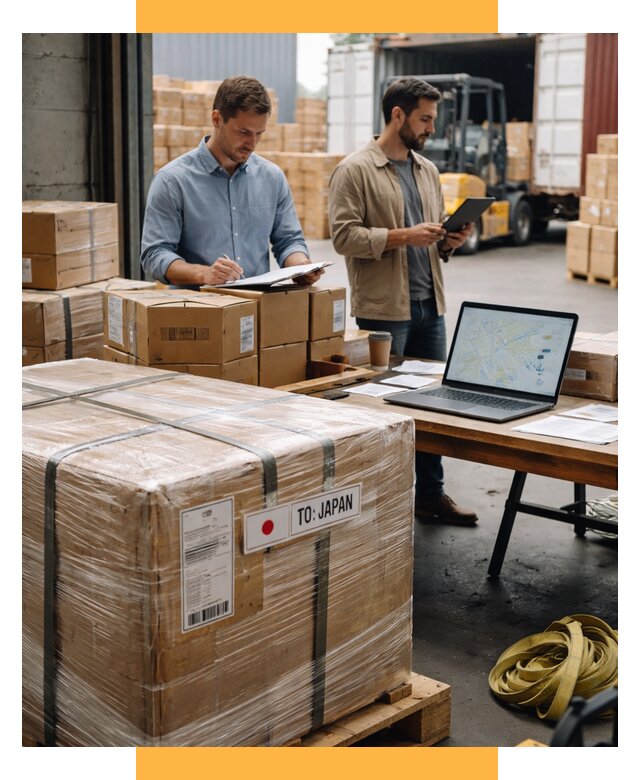 Доставка грузов в Японию от 25753 р., логистика СетСервис-Бря