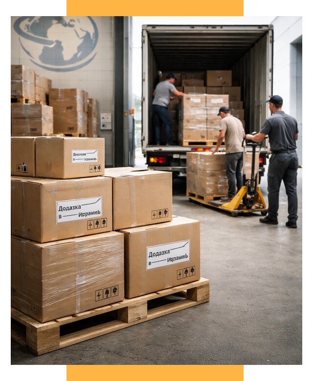 Доставка грузов в Израиль и экспорт от 46355 р. СетСервис-Бря