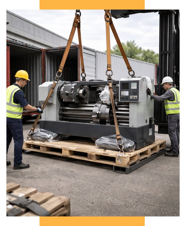 Перевозка станков и таможня от 61806 р. | СетСервис-Бря логистика