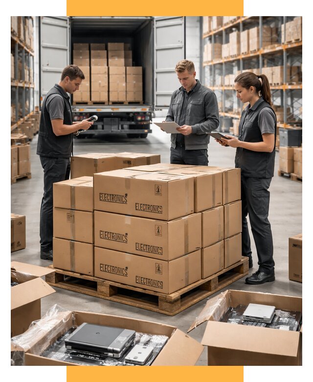 Перевозка электроники и таможня под ключ от 12876 р. | СетСервис-Бря