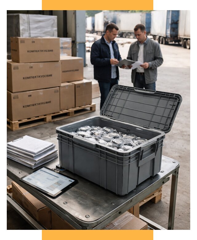 Перевозка комплектующих из Китая от 6696 р. | СетСервис-Бря