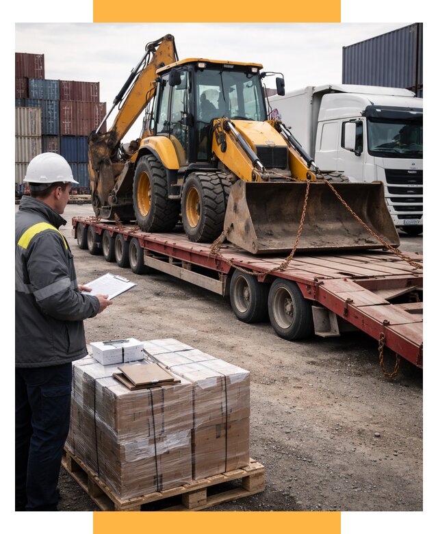 Международная перевозка спецтехники от 46355 р., СетСервис-Бря