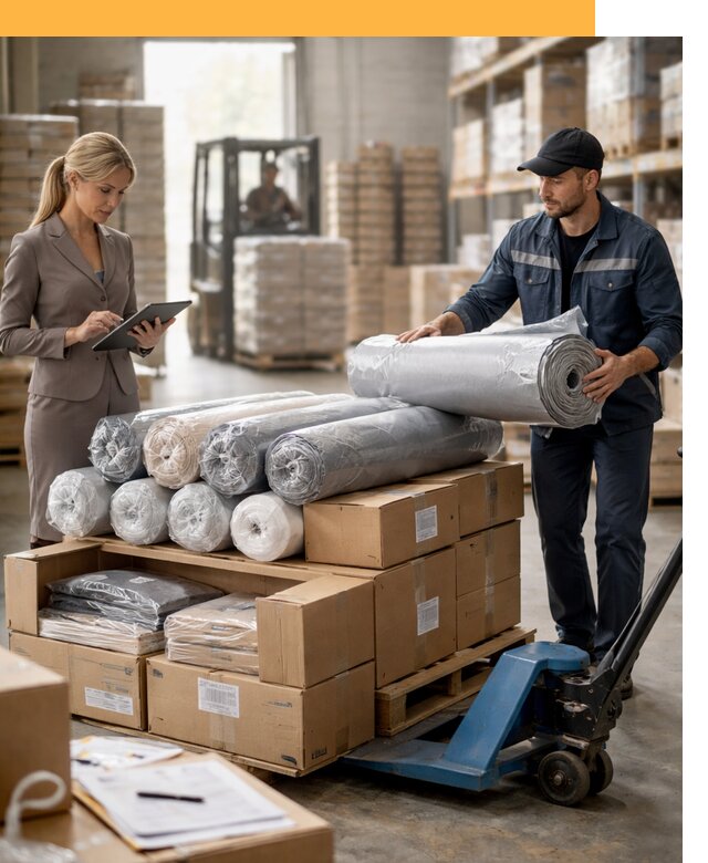 Перевозка текстиля по миру от 15452 руб. с таможней и страхованием