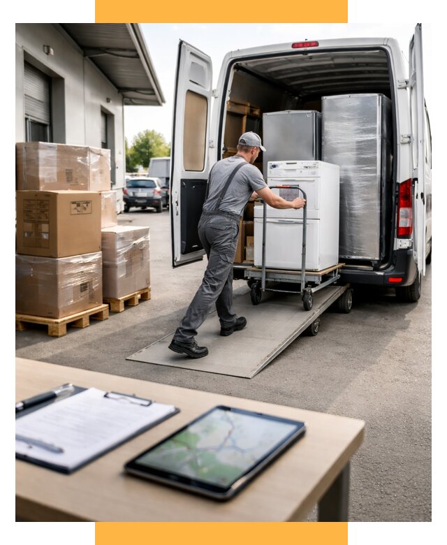 Перевозка бытовой техники от 6696 р. - логистика СетСервис-Бря