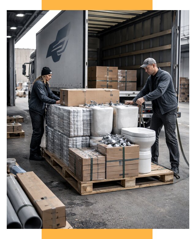 Перевозка сантехники под ключ от 1854 р. | СетСервис-Бря