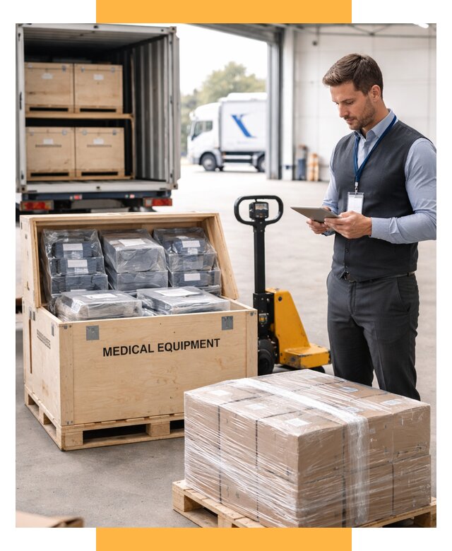 Перевозка медицинского оборудования от 15452 р. в СетСервис-Бря