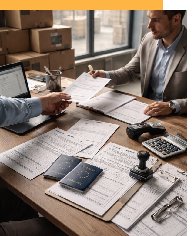 Таможенное оформление грузов из Европы от 8756 руб