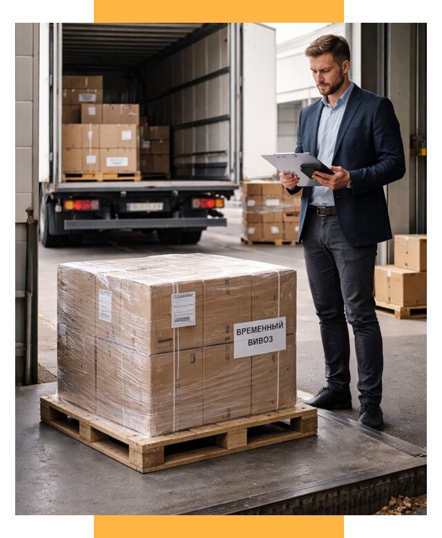 Временный вывоз товаров под ключ от 8241 р. | СетСервис-Бря