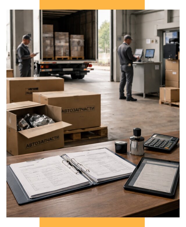 Таможенное оформление автозапчастей под ключ от 8756 р., СетСервис-Бря