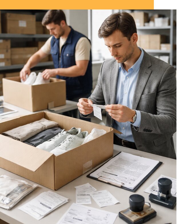 Таможенное оформление одежды и обуви по выгодной цене от 6696 руб