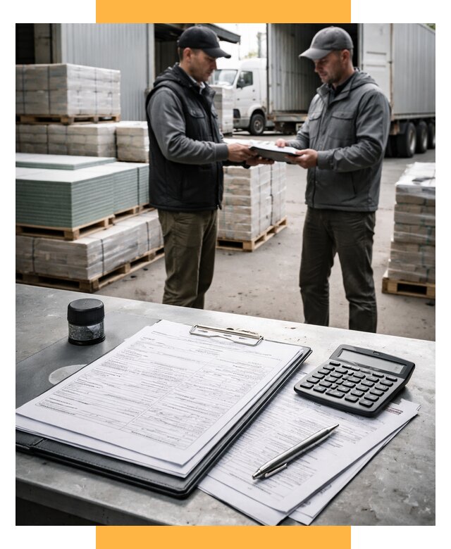 Таможенное оформление стройматериалов от 8756 р. | СетСервис-Бря