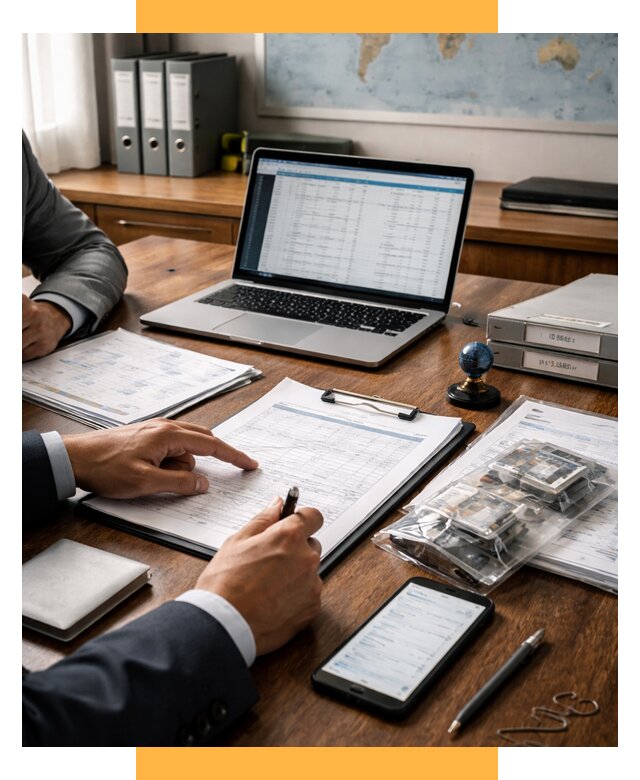 Проверка поставщика за рубежом от 8756 р. | СетСервис-Бря аудит