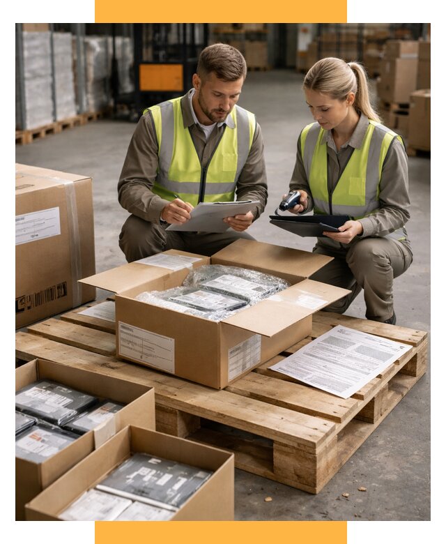 Инспекция товара перед отправкой от 4635 р. | СетСервис-Бря